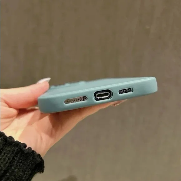 ⚠️Clearance iPhone 13/Pro/Pro Max Solid Dusty Blue Phone Case SAU - Picture 4 of 4